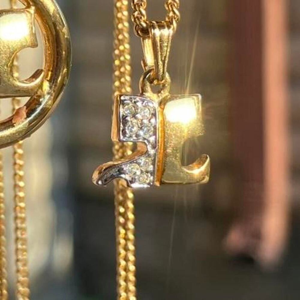 Vintage y2k courreges necklace